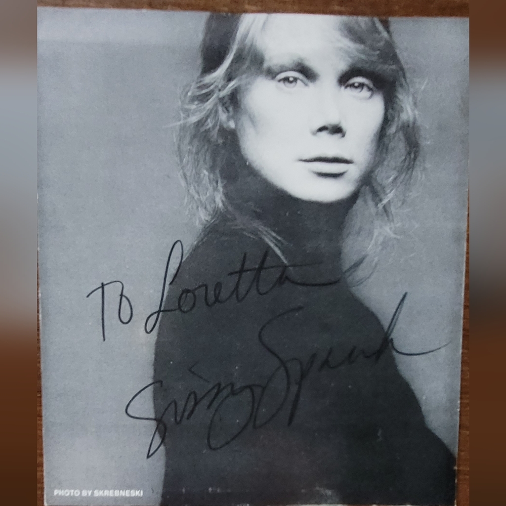 Vintage 1970's Sissy Spacek Autograph